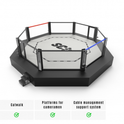 Cage MMA de compétition...